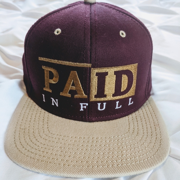 Rock Smith Other - Rock Smith Paid in Full - Snapback Hat - Vintage